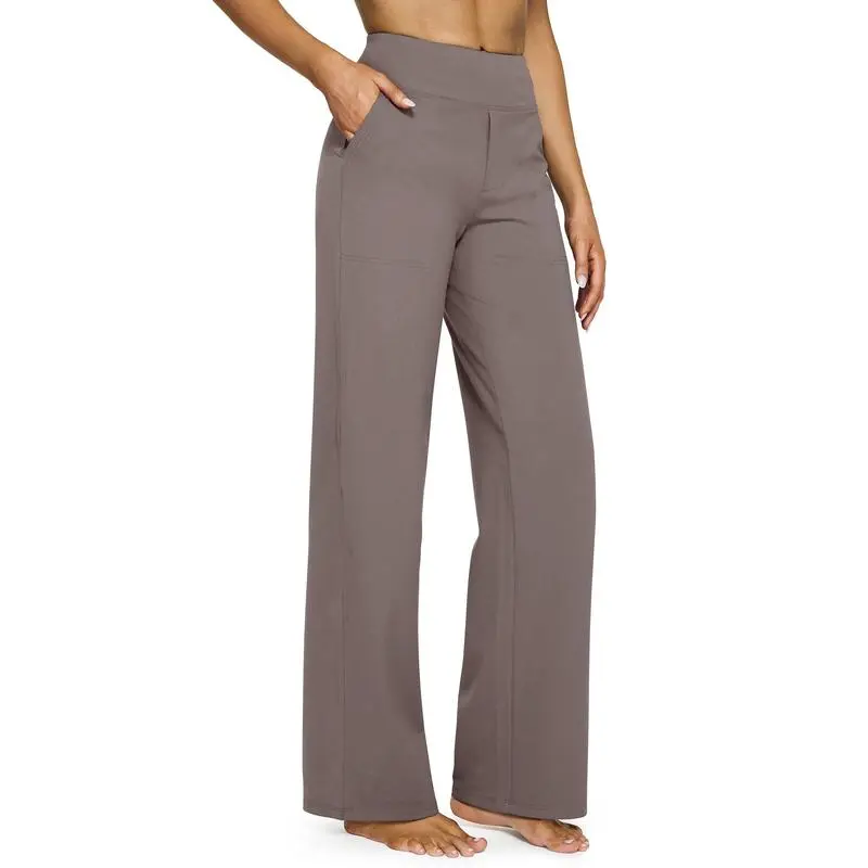 Women Loose High-Waist Business Casual Pants