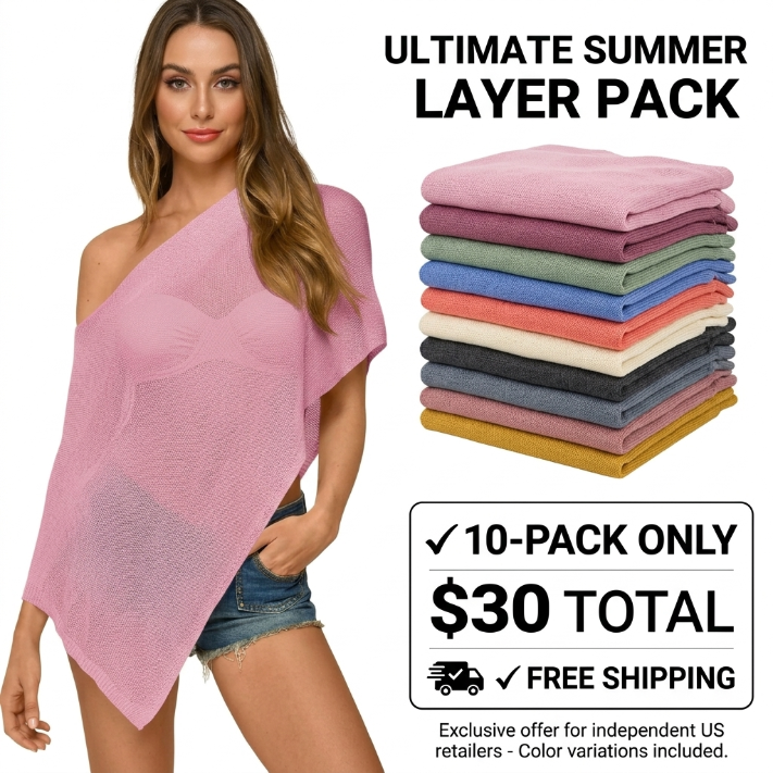 Womens Sheer Poncho Top Lightweight Knit Bolero Shrug Mesh Off The Shoulder Y2K Going Out Beach Swimsuit Coverup