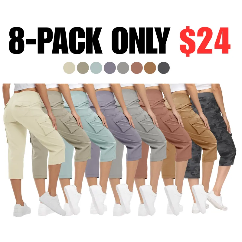 Women's Cargo Pants Plus Size