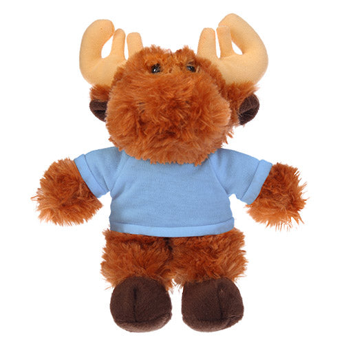 Soft Plush Moose with Tee 8inch