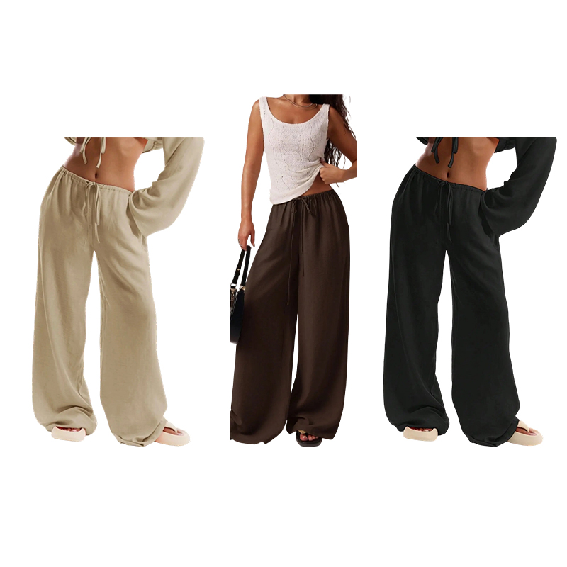 Women's Casual Pocket Pants