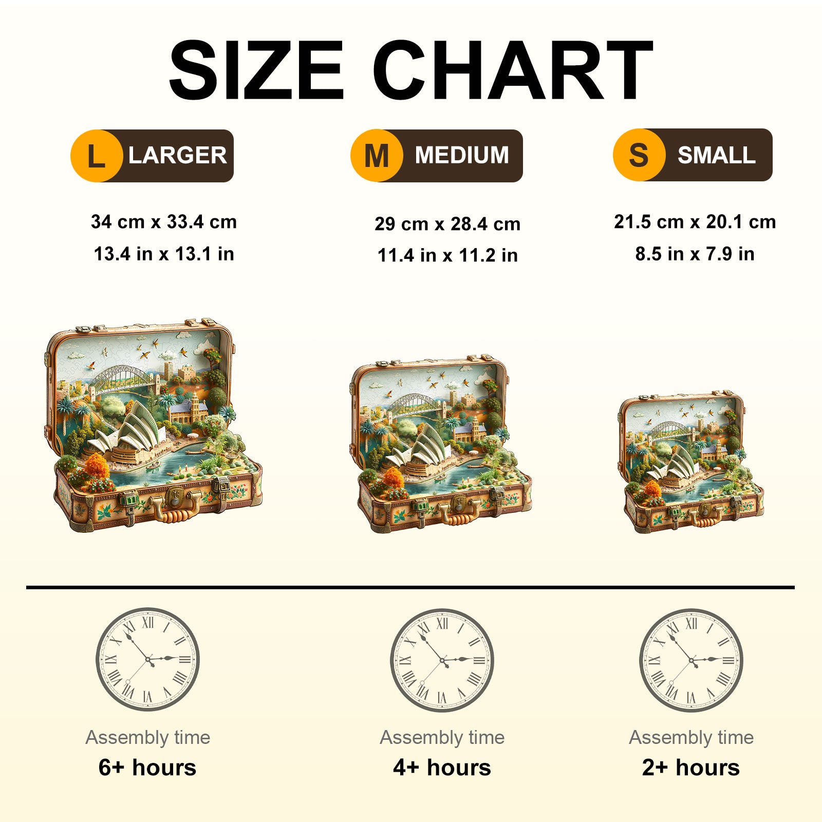 Sydney Opera House Tour Wooden Jigsaw Puzzle