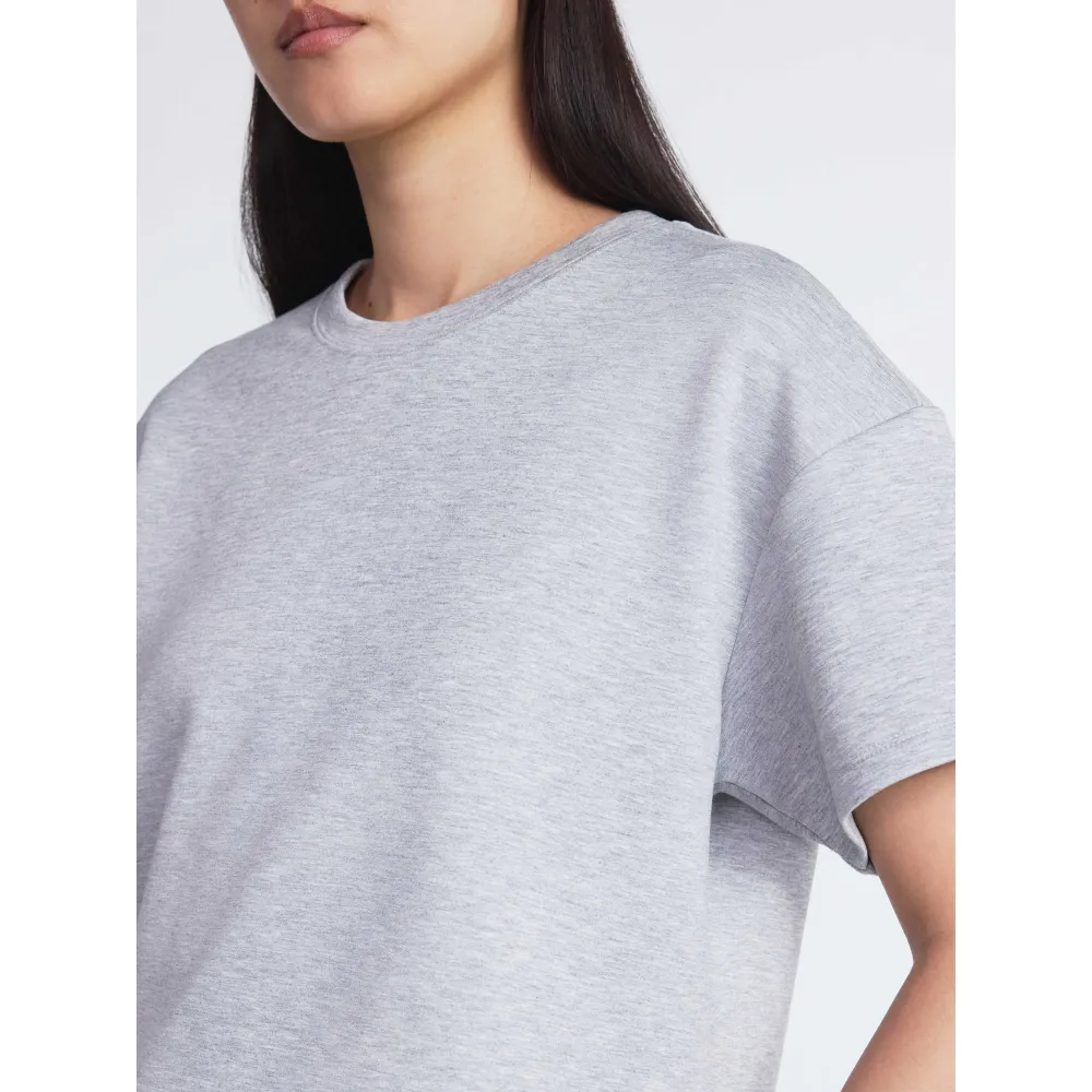 Women's & Plus Scubaknit Pants & Tee Set