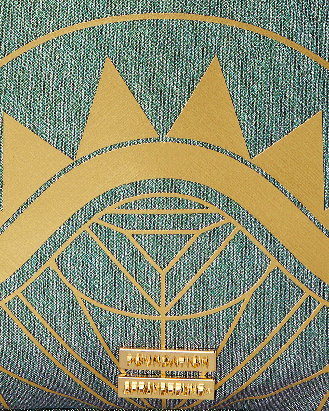 FOUNDATION CRYSTAL IRIDESCENT SHARK BACKPACK