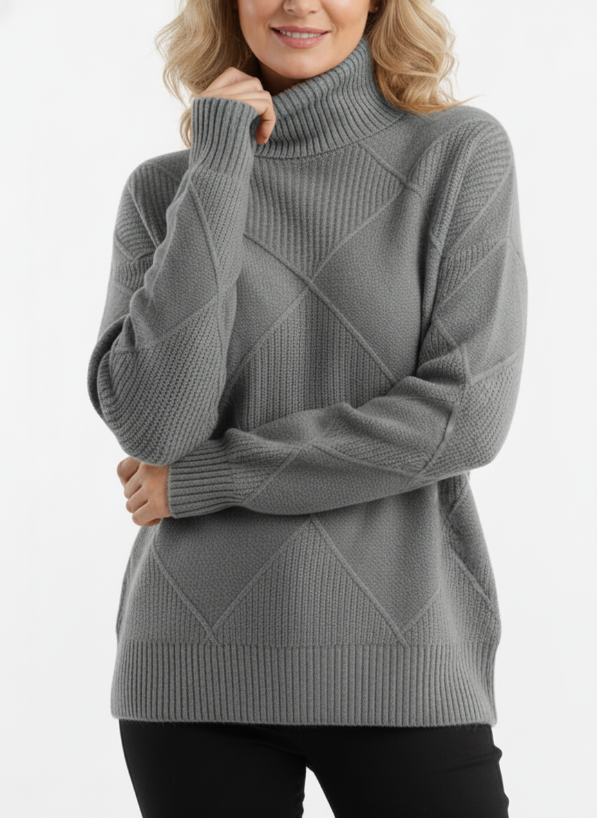 Women's Casual Cashmere Turtlencek Sweater