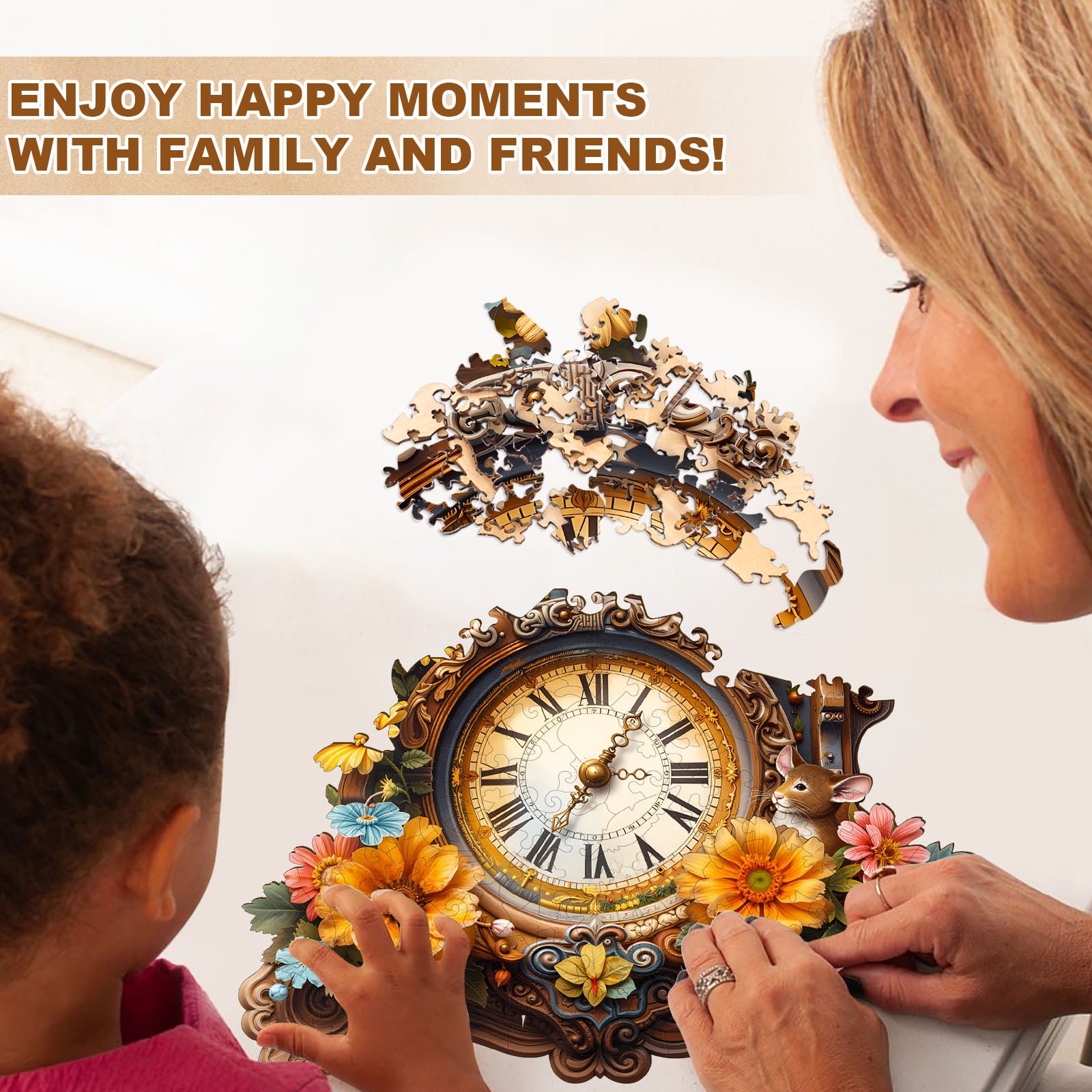 Nature’s Clockwork Wooden Jigsaw Puzzle