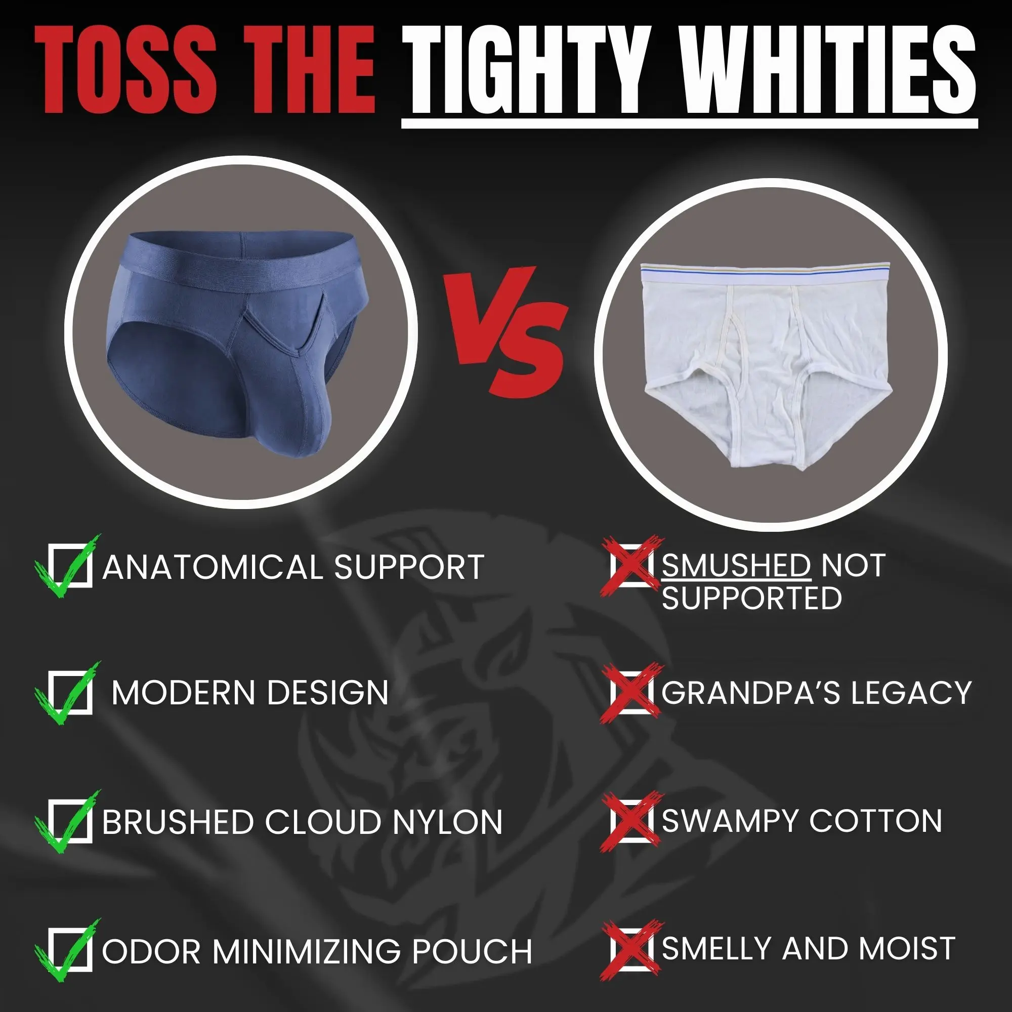 Men’s Performance V-Fly Sport Briefs (3-Pack)