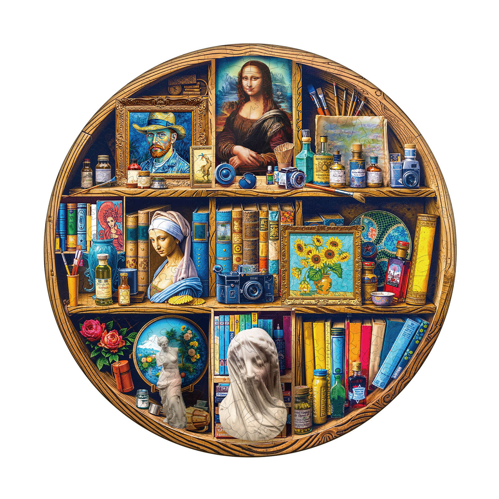 Artist Closet Wooden Jigsaw Puzzle