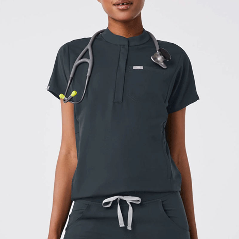 Stretch Scrub Top & Jogger Scrub Pants Set
