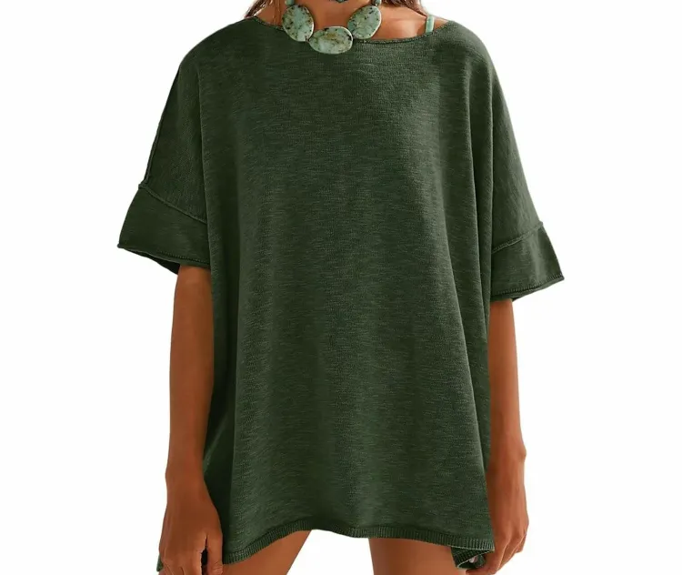 💖 Women's Oversized Summer Tee – Effortlessly Chic, Comfortably Cool 💖