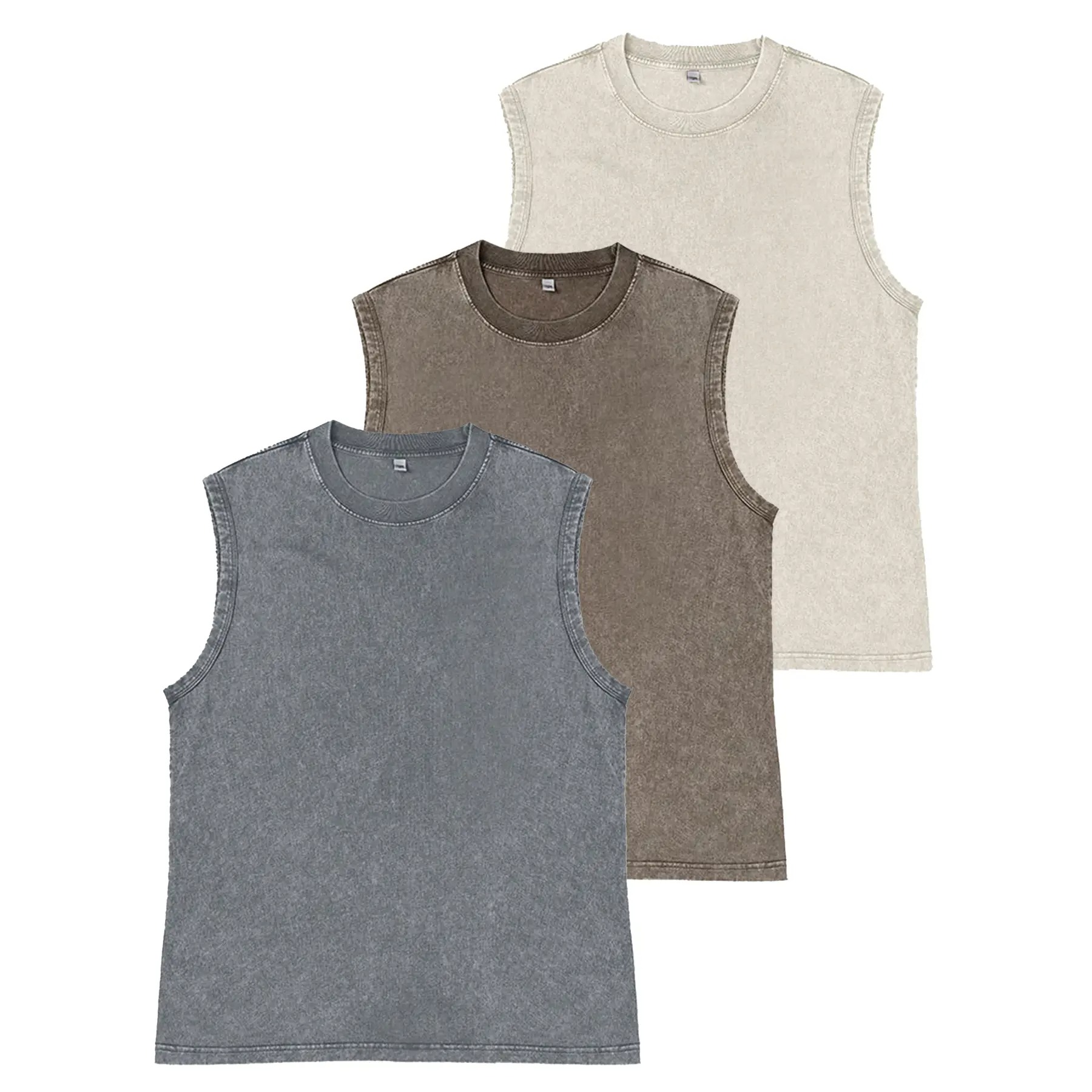 Vintage Acid Wash Muscle Tank