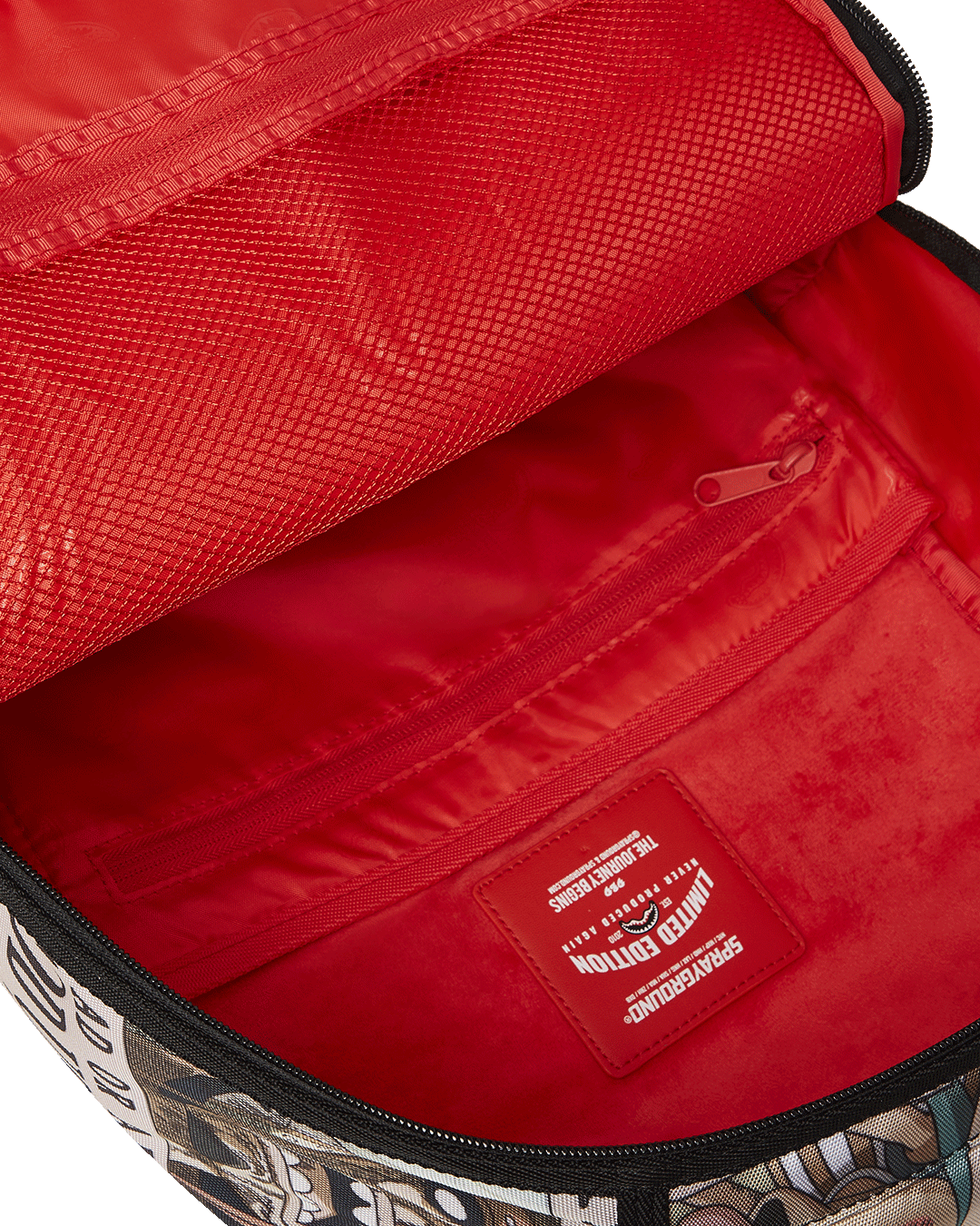 ONE PIECE WANTED SHARK POSTERS BACKPACK