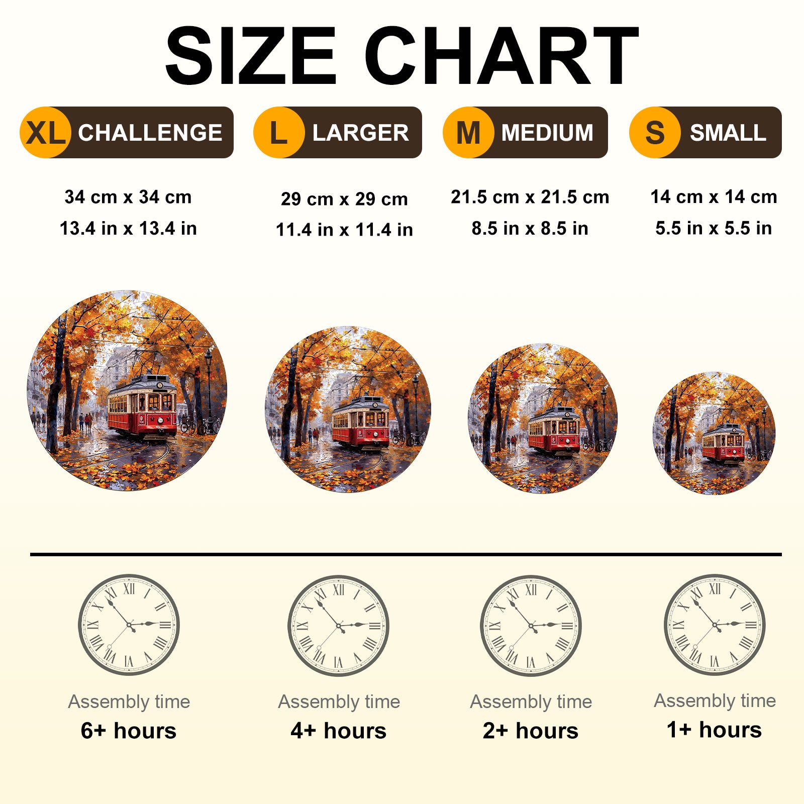 Golden Journey Wooden Jigsaw Puzzle