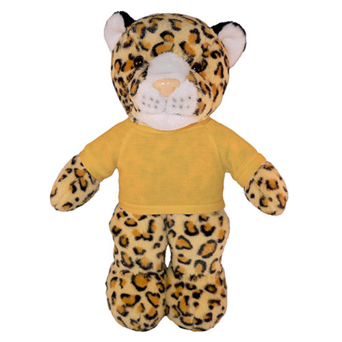 Soft Plush Leopard with Tee 8inch