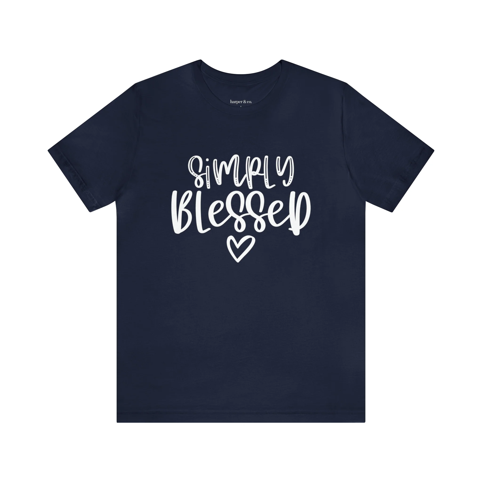 Simply Blessed Unisex Jersey Short Sleeve Tee