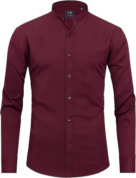 3-Pack Men's Stain Sheild Business Casual Dress Shirts - Slim Fit Long Sleeve Button Down Shirt