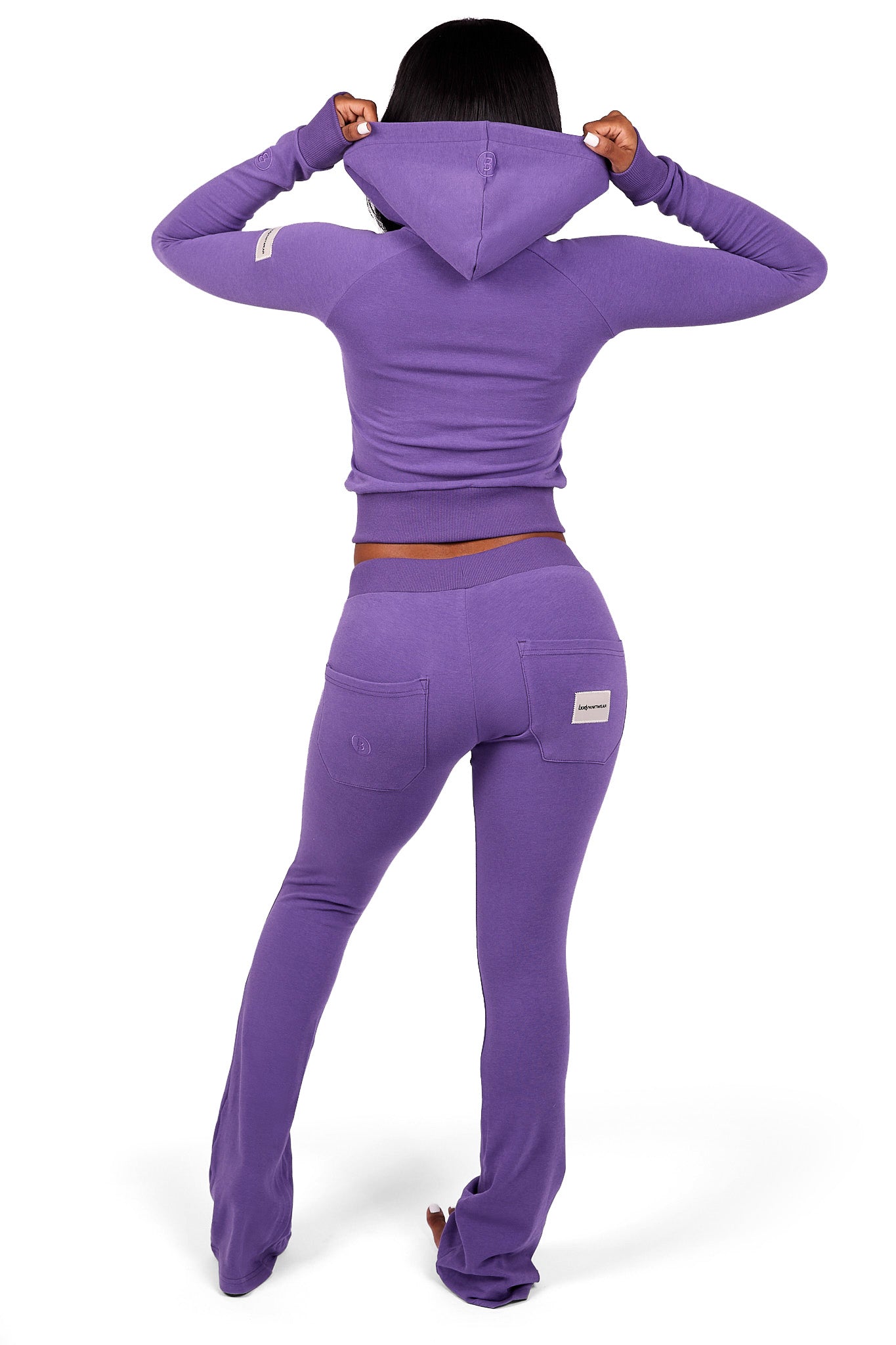 BODY KNITWEAR PANTS (VIOLET)