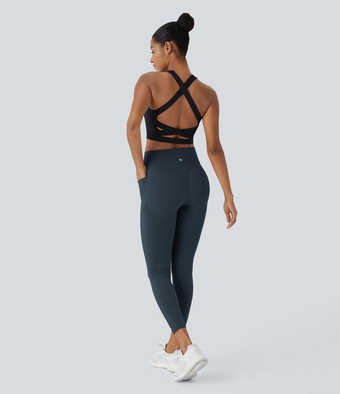 🔥SculptLift High‑Waist Shaping Leggings with Pockets