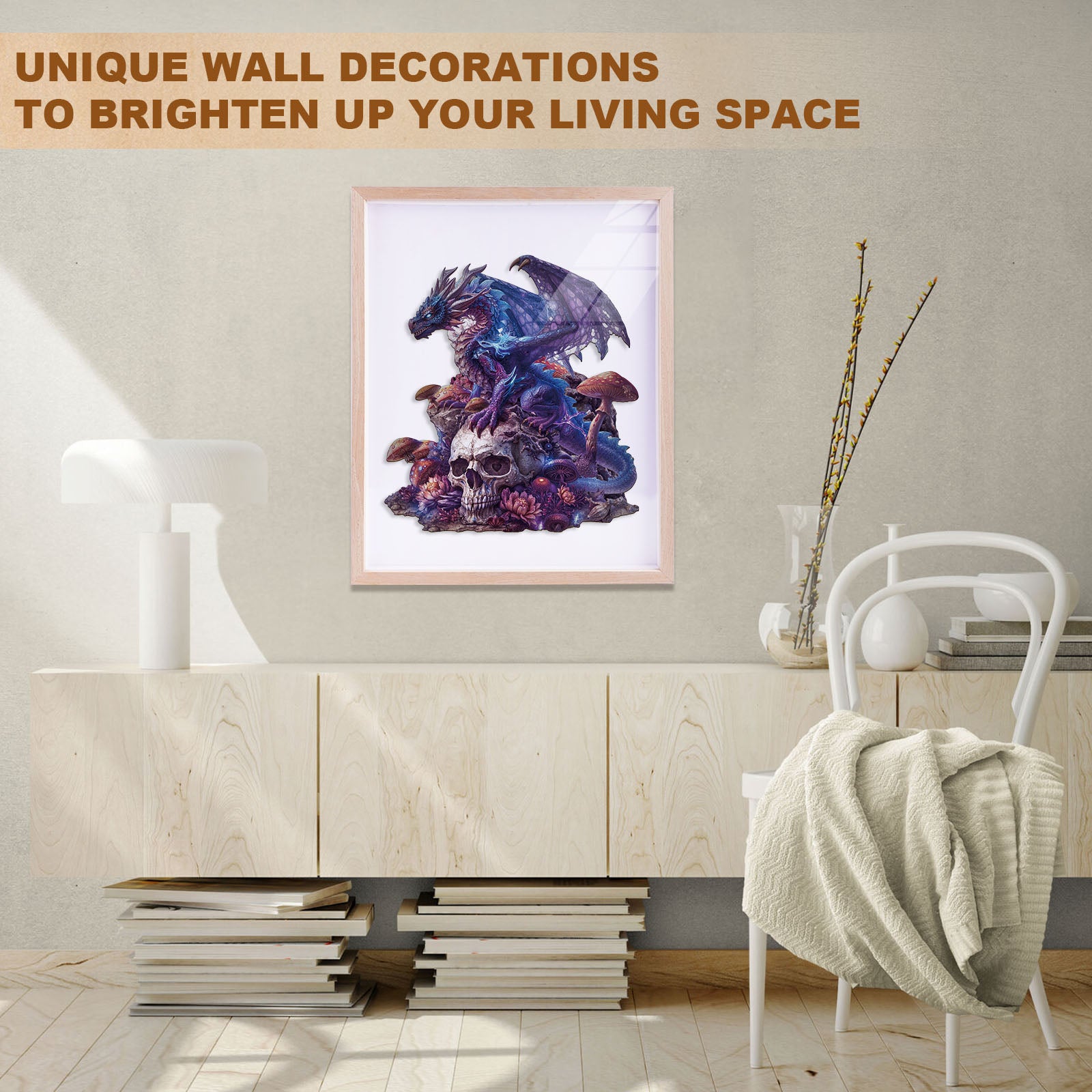 Bone Dragon Wooden Jigsaw Puzzle