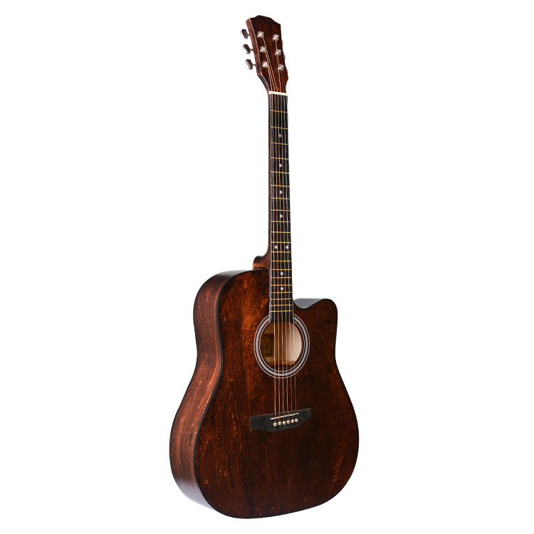 Colorful 41 Inch Musical Instrument Acoustic Wood Guitar