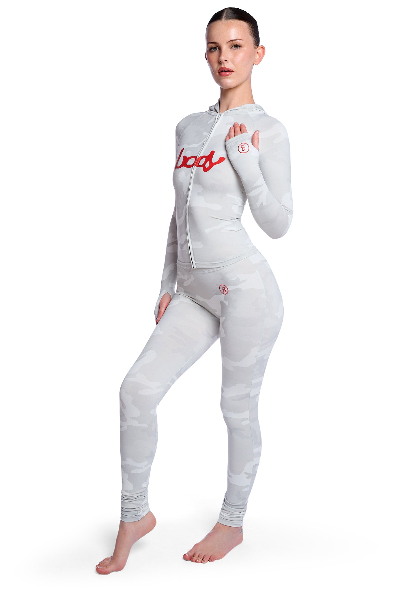 BASICS ULTRA LOW-RISE LEGGINGS 2.0 (SNOW CAMO)