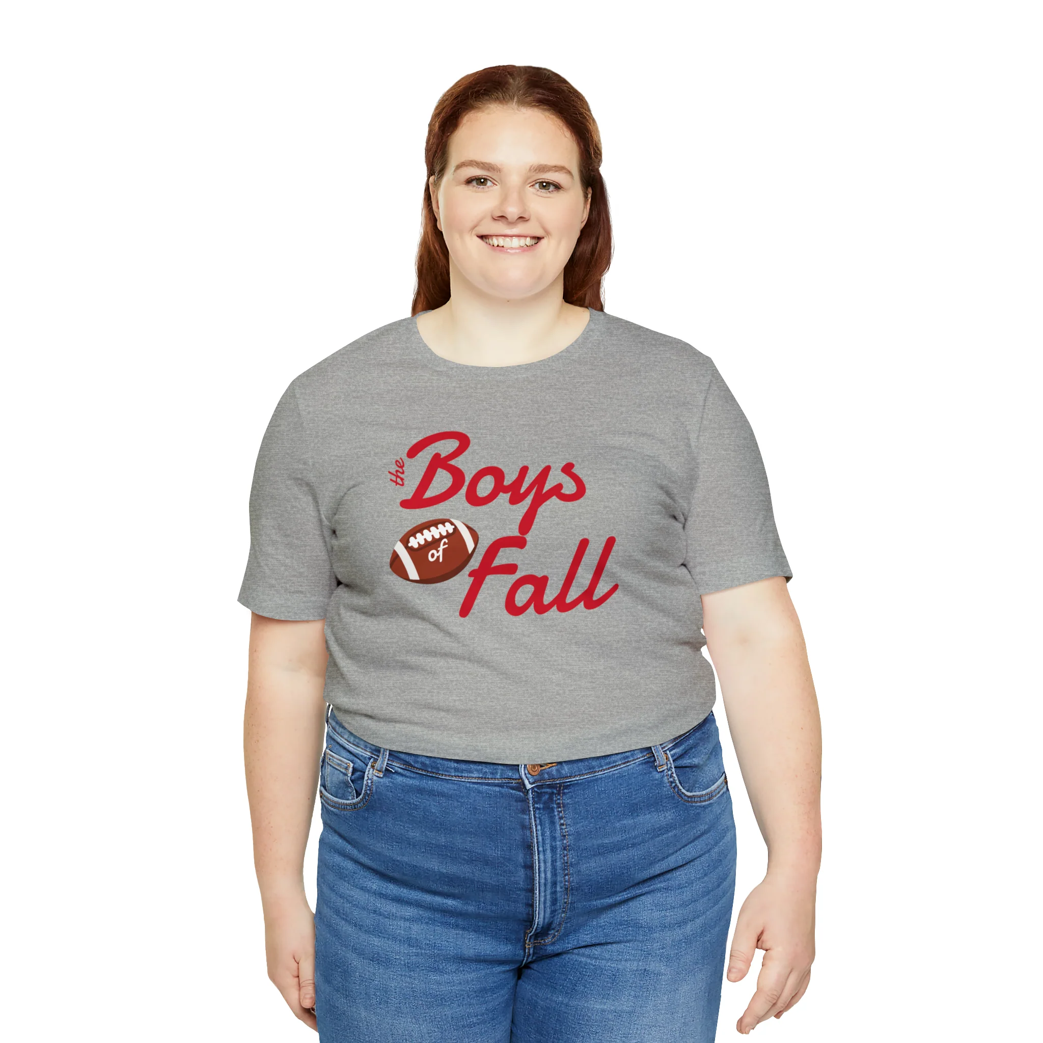 Boys of Fall Football Patch Unisex Softstyle T-Shirt