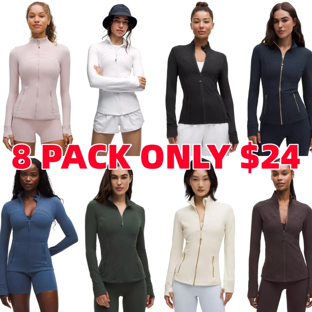 Yoga suit women's yoga jacket, sports stand up collar jacket, fitness slim fit and slimming top