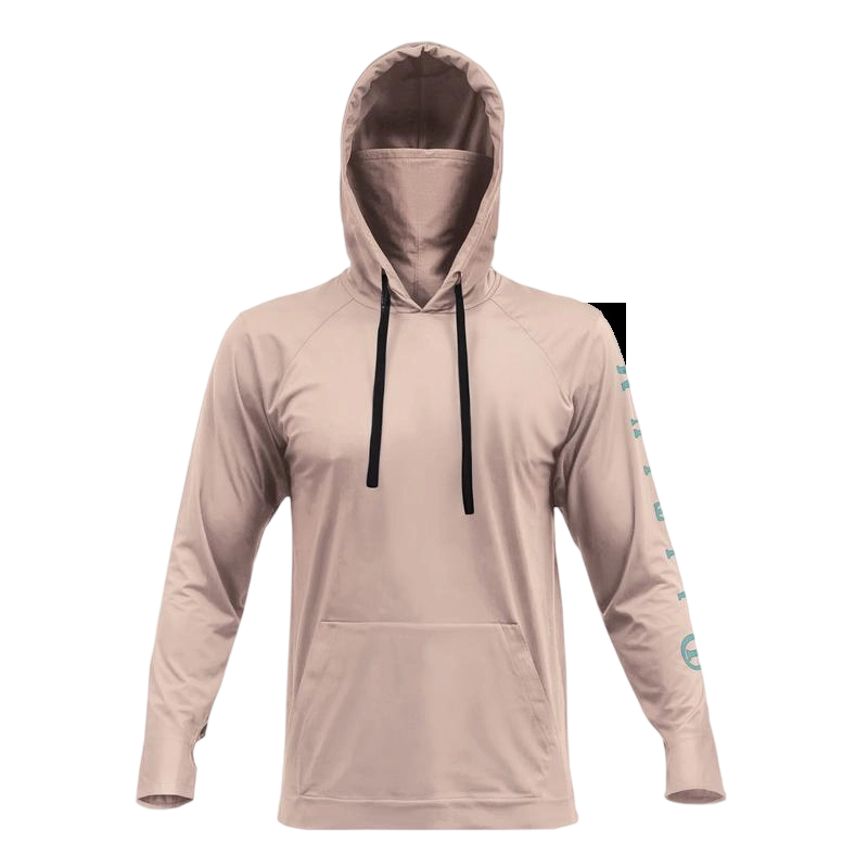 Fishing and Construction Shirts - Hooded UPF 50 Long Sleeve with Gaiter - Lightweight, Breathable, Moisture-Wicking, Premium Outdoor Wear for Men