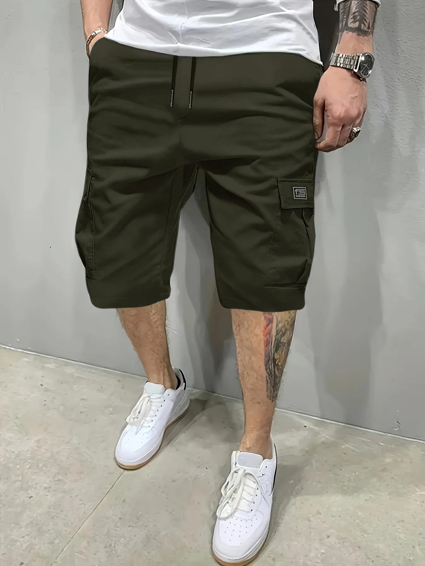 🔥Men's Multi-Pocket Cargo Shorts Casual Streetwear Set