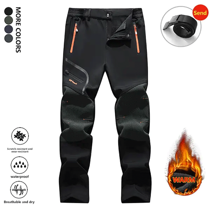 ​​Men's All-Season Work Pants – Straight Leg Carpenter Pants with Utility Pockets​​