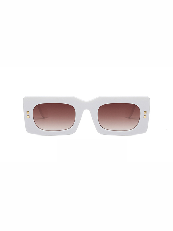 Geometric Sun-Protection Sunglasses Accessories