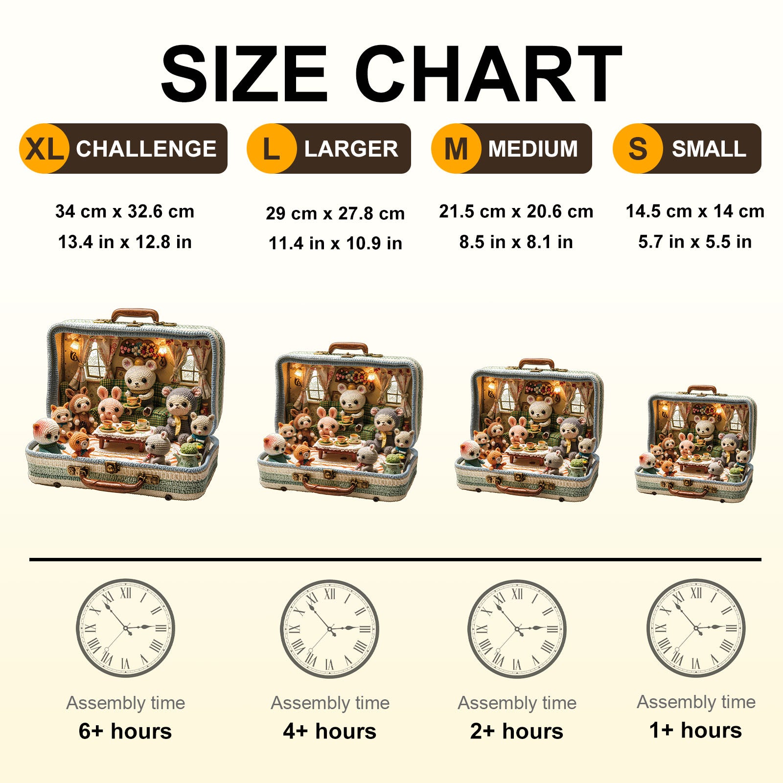 Animal Tea Party Wooden Jigsaw Puzzle