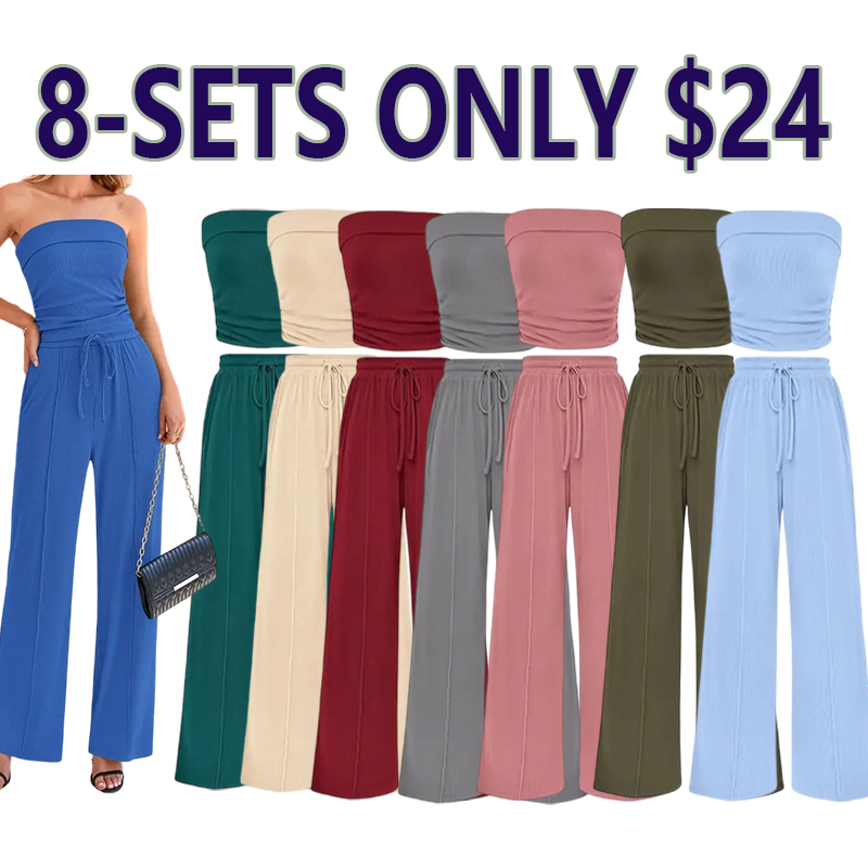 Women’s Casual 2 - Piece Ribbed Knit Set