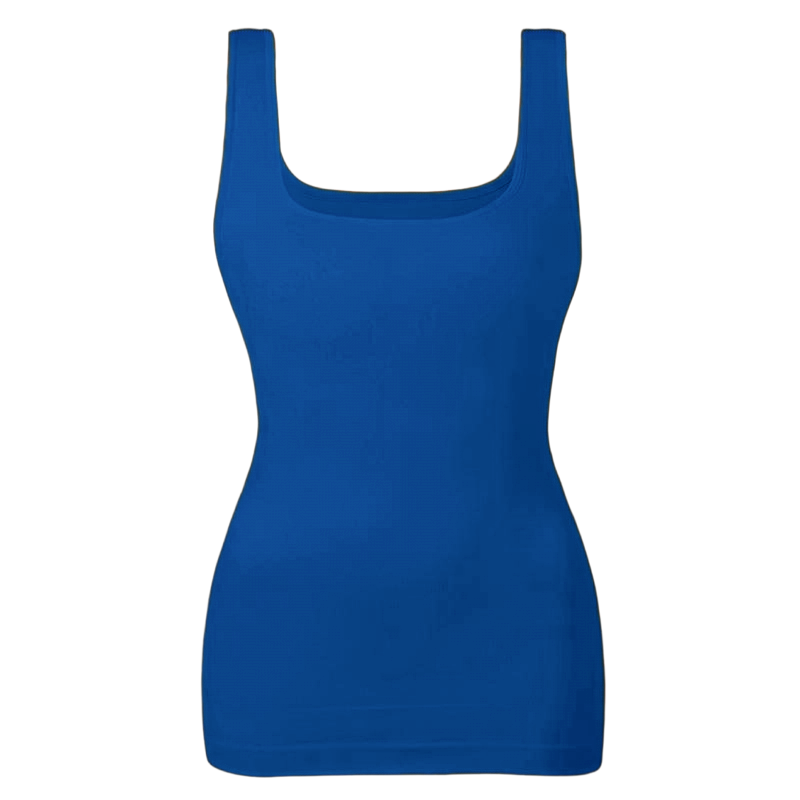 Women's Tummy Control Shapewear Tank Tops - Seamless Square Neck Compression Tops