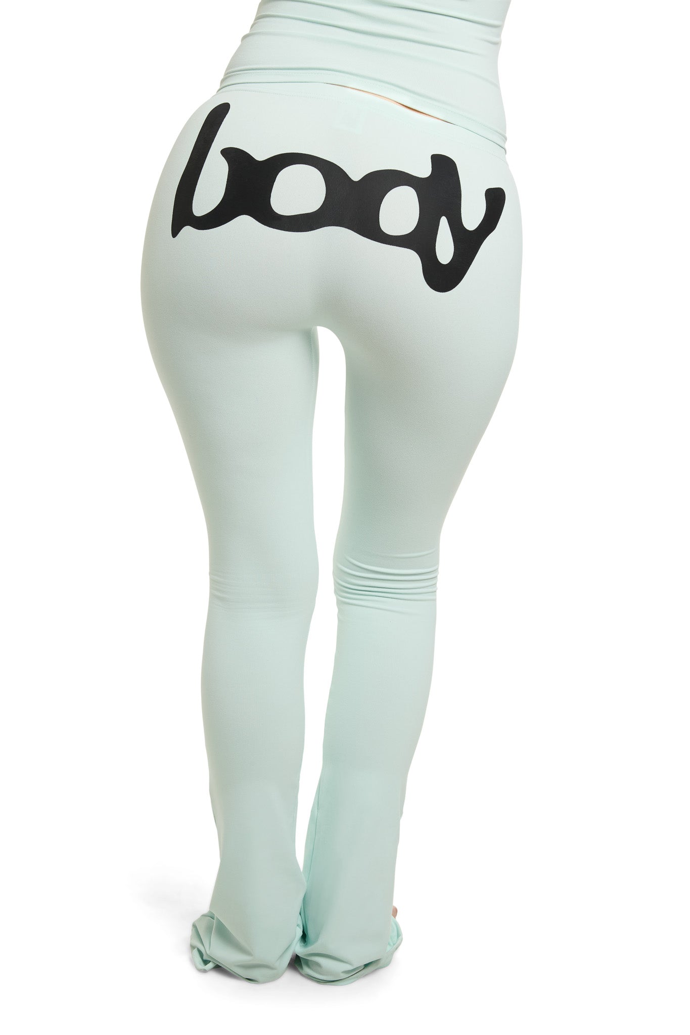 BASICS ULTRA LOW-RISE LEGGINGS 2.0 (SKY BLUE/BLACK)