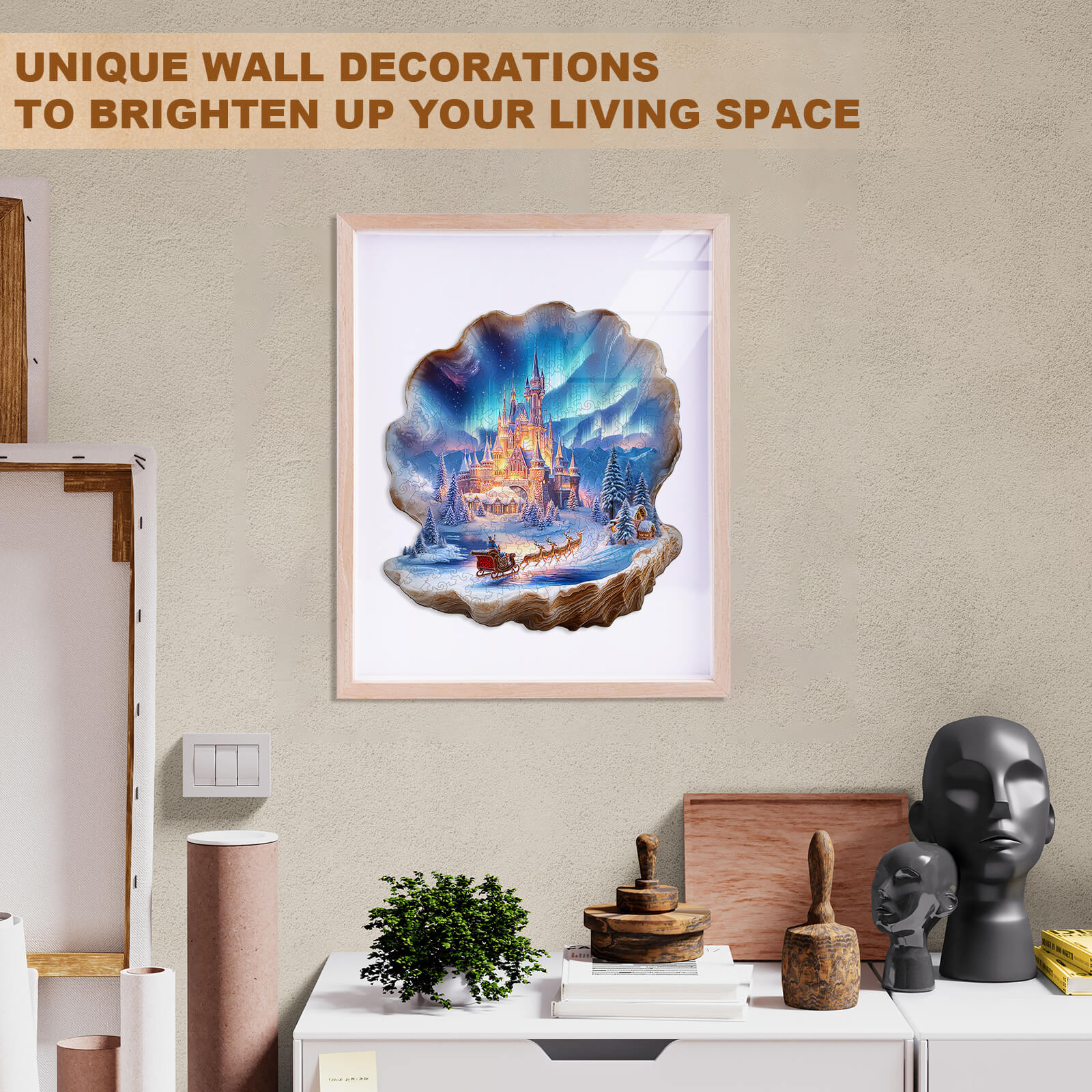 Shell Castle Wooden Jigsaw Puzzle