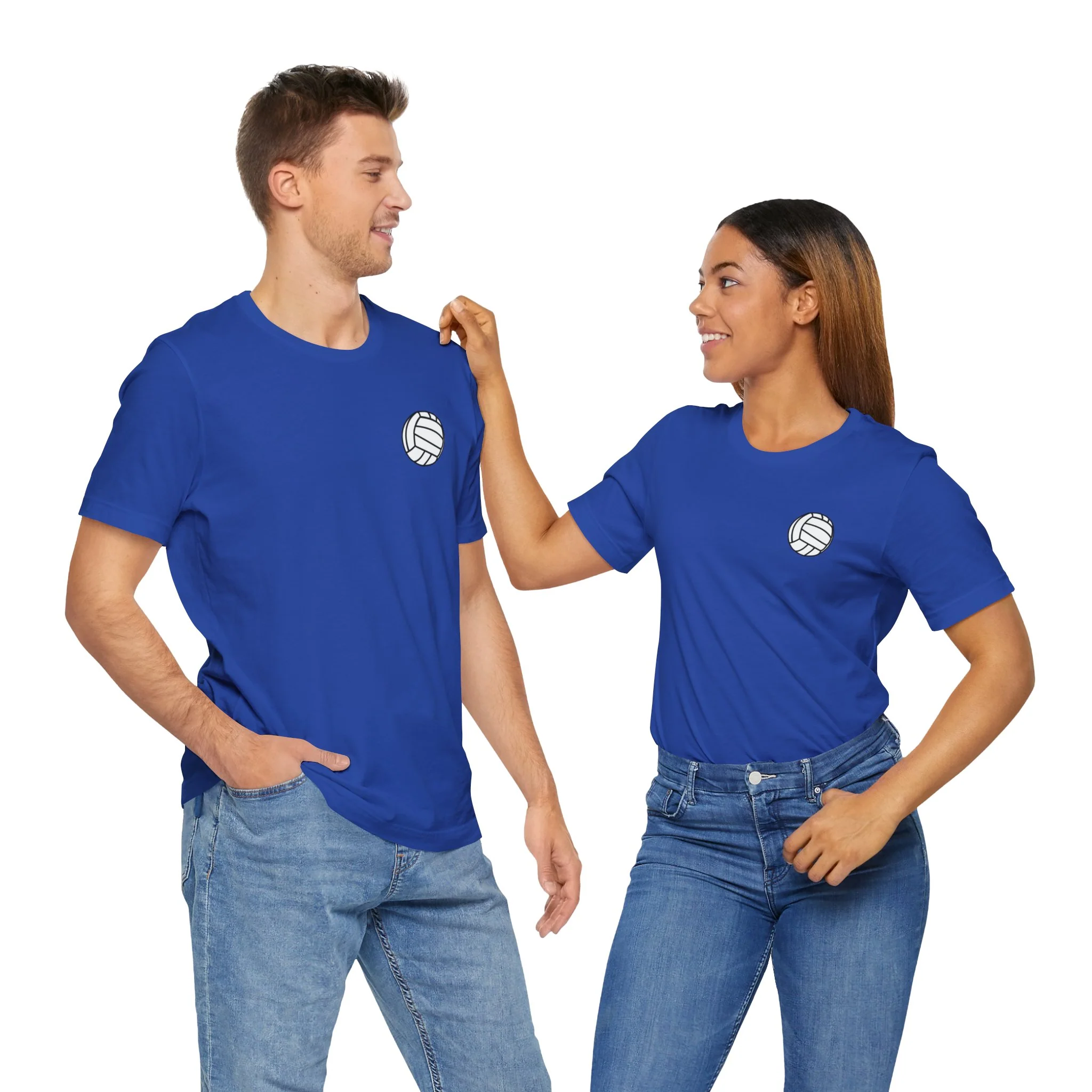 Volleyball Patch Unisex Softstyle T-Shirt
