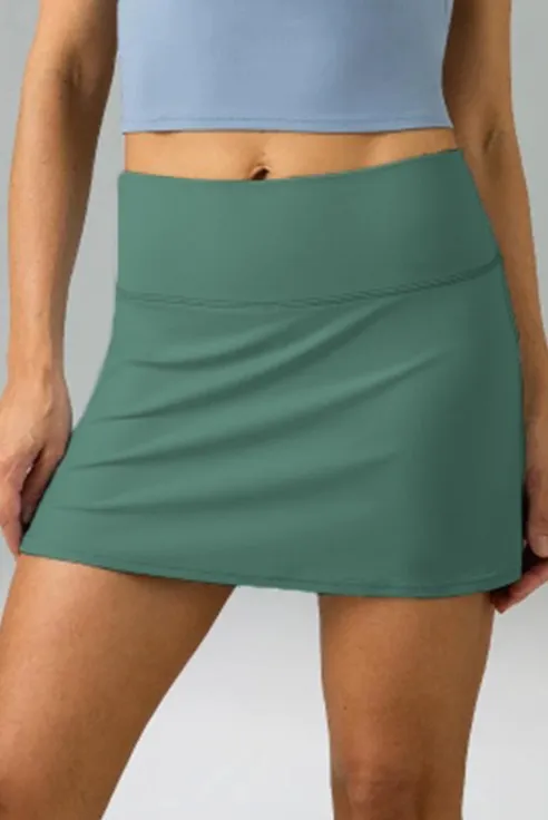 Women's High Waisted Tennis Skirt with Pockets