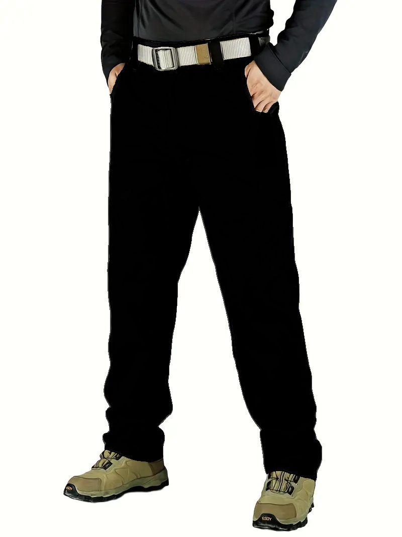 Men’s Waterproof Tactical Utility Pants (6-Pack) – Multi-Pocket, Durable Outdoor & Everyday Wear