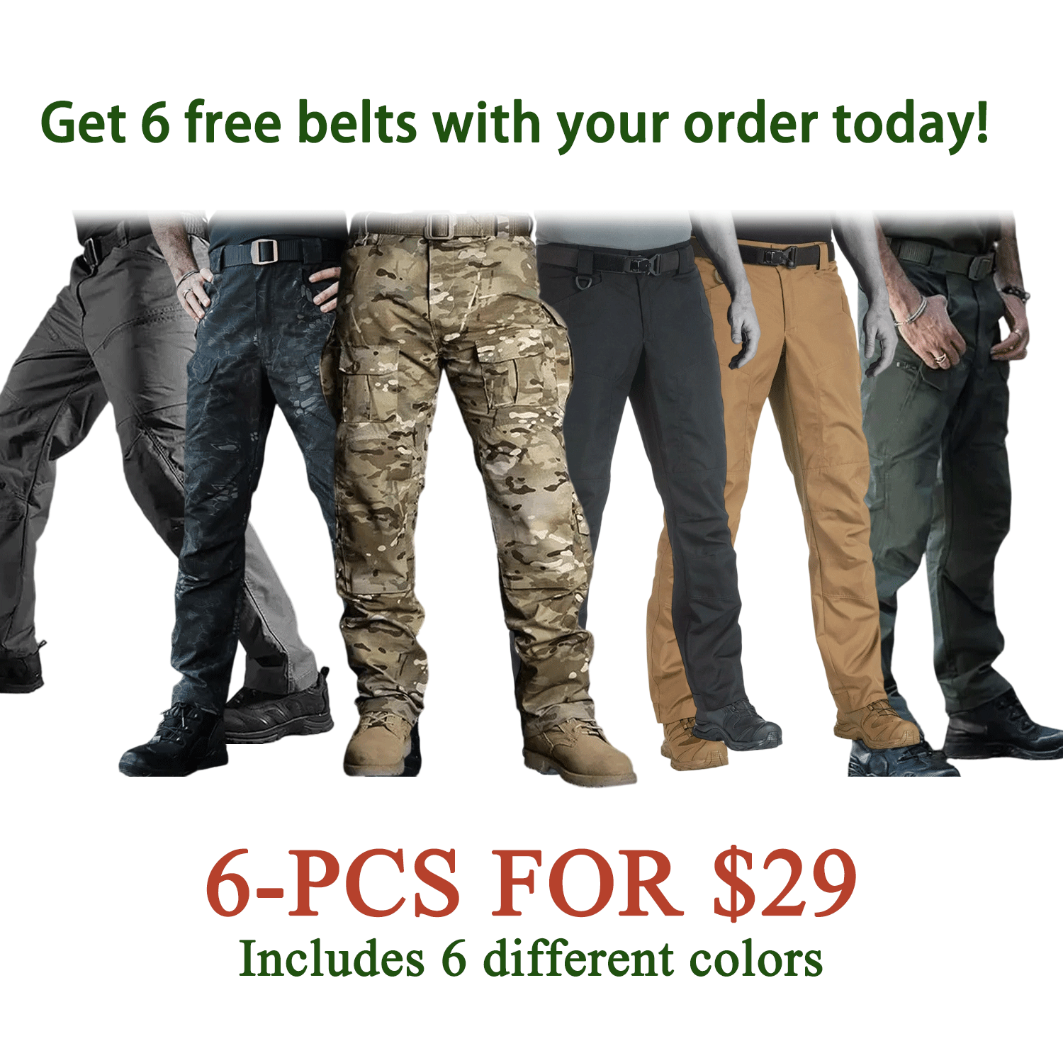 ✨Sale Ends Today 50% OFF-Winter Tactical Waterproof Ripstop Work Pants-Unisex Stretch Fit