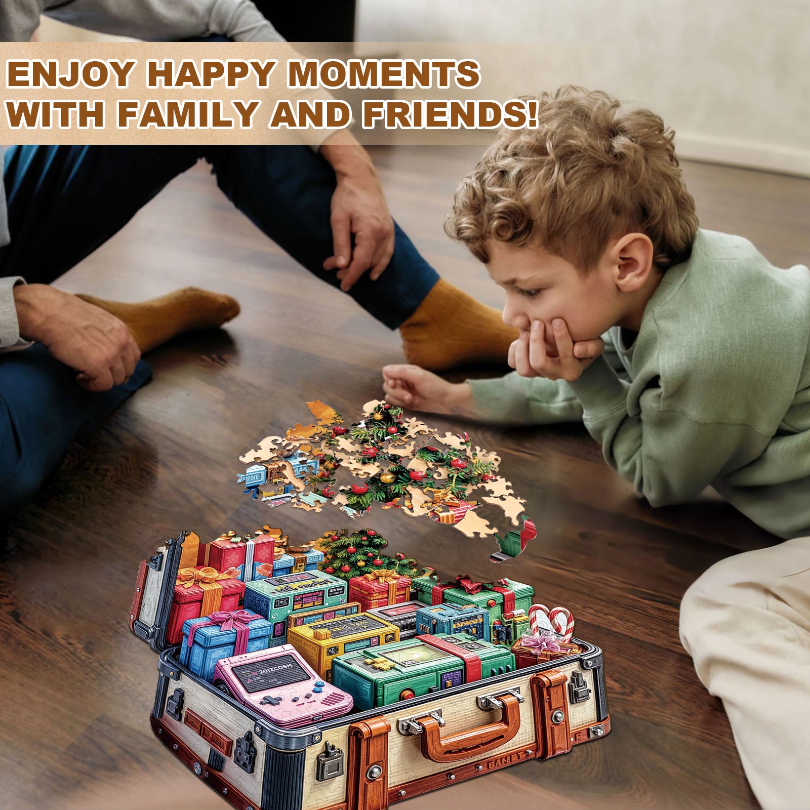 Game Gift Box Wooden Jigsaw Puzzle