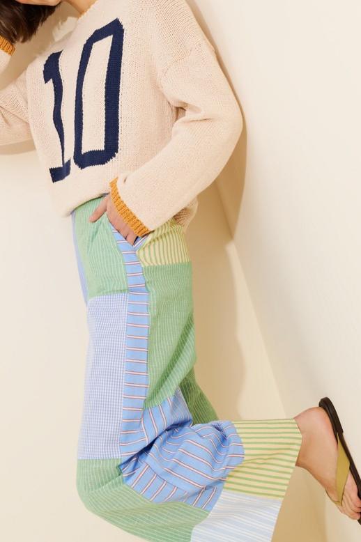Upcycle Patchwork Pants