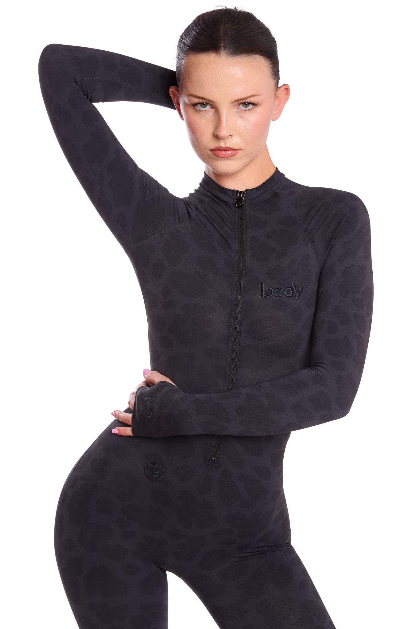 BASICS JUMPSUIT (DARK GIRAFFE)