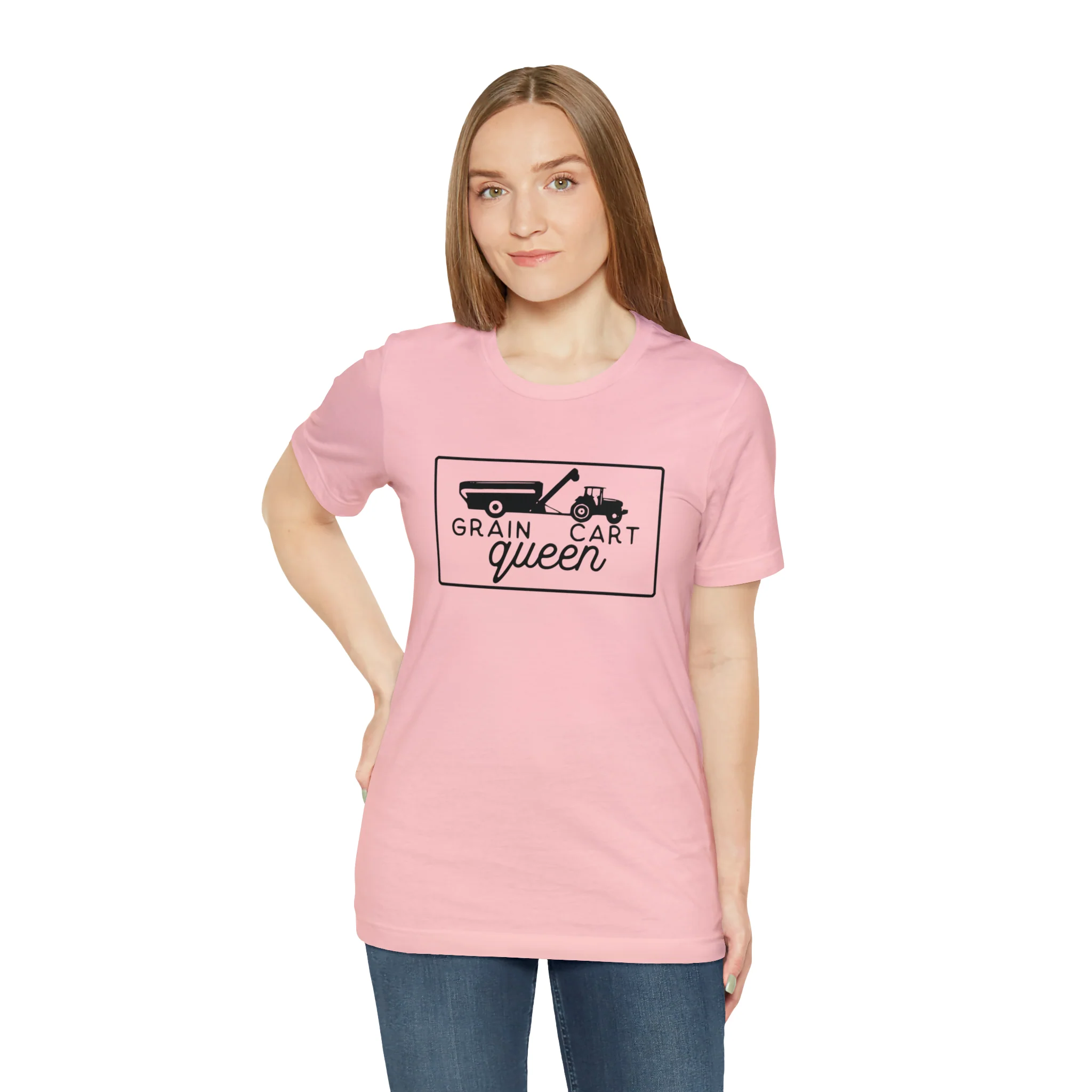 Grain Cart Queen Unisex Jersey Short Sleeve Tee