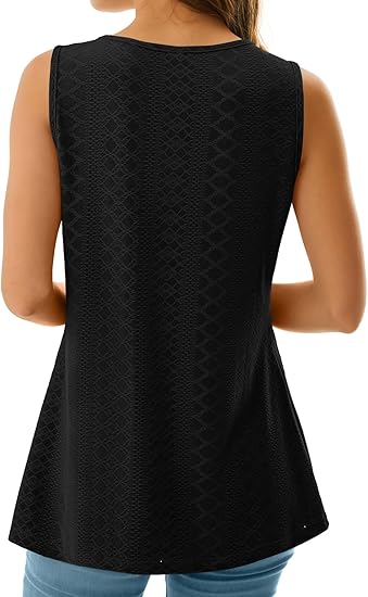 Women's Flowy Babydoll Peplum Tank Top