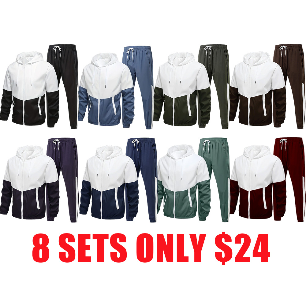 Unisex Casual Sports Hoodie Set – Spring & Autumn