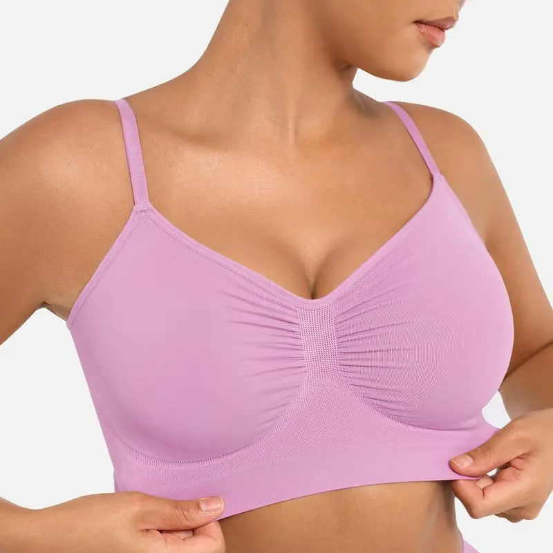 Women's Wireless Sculpt Bra Basic Comfortable Fit Womenswear Everyday Up to 44DD