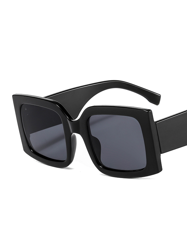 Geometric Sun-Protection Sunglasses Accessories