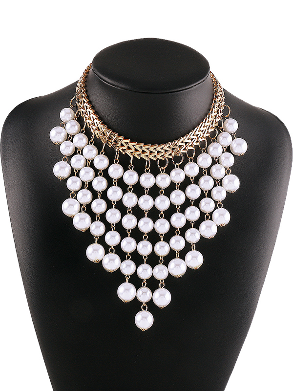 Beaded Tasseled Necklaces Accessories Dainty Necklace