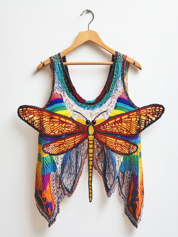 Knitted Summer Fashion Hollow Suspender Top 1062